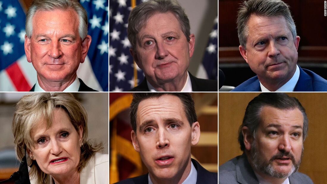 Six senators